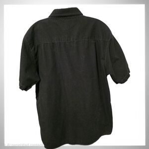 Beverly Hills Polo Club Black Casual Button Down Shirt